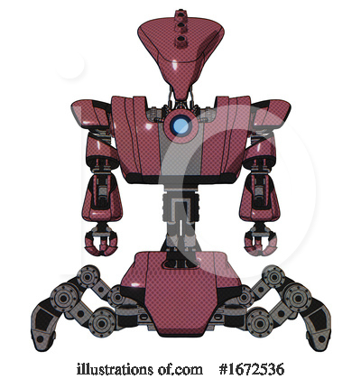 Royalty-Free (RF) Robot Clipart Illustration by Leo Blanchette - Stock Sample #1672536
