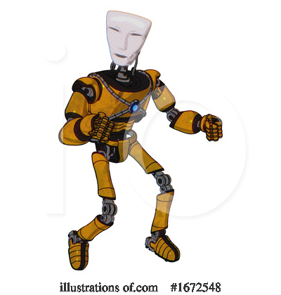 Royalty-Free (RF) Robot Clipart Illustration by Leo Blanchette - Stock Sample #1672548
