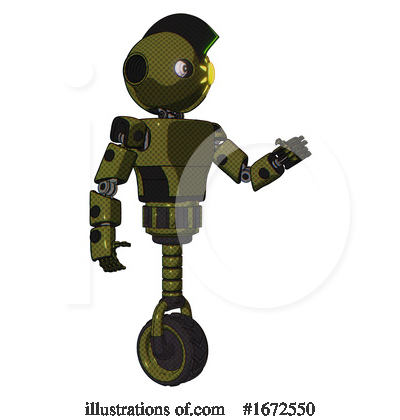 Royalty-Free (RF) Robot Clipart Illustration by Leo Blanchette - Stock Sample #1672550