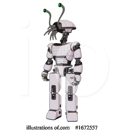 Royalty-Free (RF) Robot Clipart Illustration by Leo Blanchette - Stock Sample #1672557