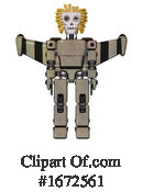 Robot Clipart #1672561 by Leo Blanchette