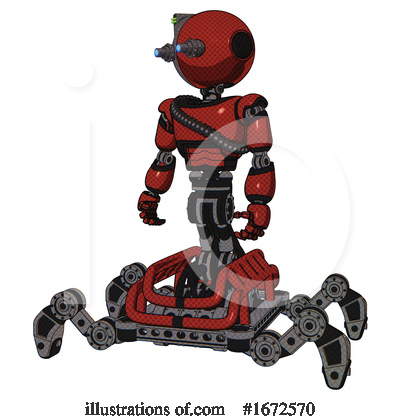 Royalty-Free (RF) Robot Clipart Illustration by Leo Blanchette - Stock Sample #1672570