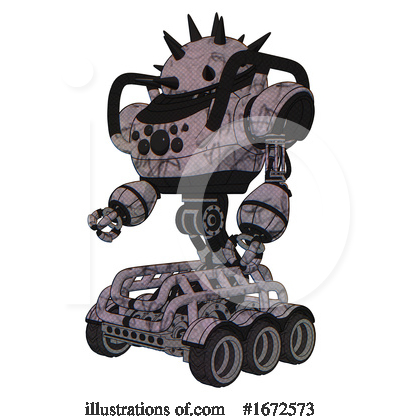 Royalty-Free (RF) Robot Clipart Illustration by Leo Blanchette - Stock Sample #1672573