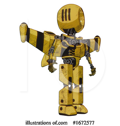 Royalty-Free (RF) Robot Clipart Illustration by Leo Blanchette - Stock Sample #1672577