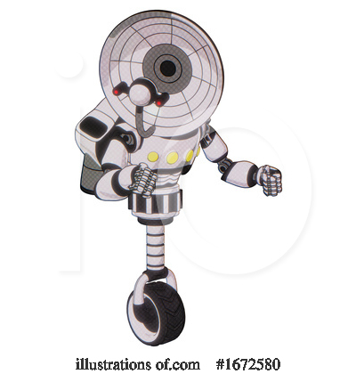 Royalty-Free (RF) Robot Clipart Illustration by Leo Blanchette - Stock Sample #1672580