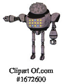 Robot Clipart #1672600 by Leo Blanchette