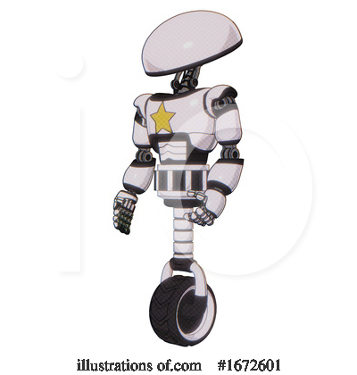 Royalty-Free (RF) Robot Clipart Illustration by Leo Blanchette - Stock Sample #1672601