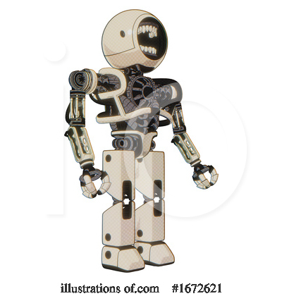Royalty-Free (RF) Robot Clipart Illustration by Leo Blanchette - Stock Sample #1672621