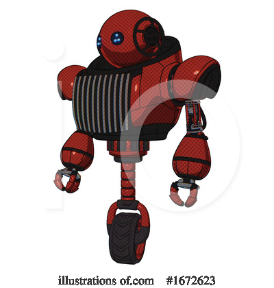 Royalty-Free (RF) Robot Clipart Illustration by Leo Blanchette - Stock Sample #1672623