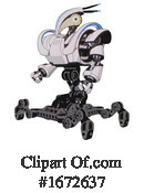 Robot Clipart #1672637 by Leo Blanchette