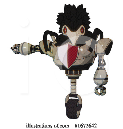 Royalty-Free (RF) Robot Clipart Illustration by Leo Blanchette - Stock Sample #1672642