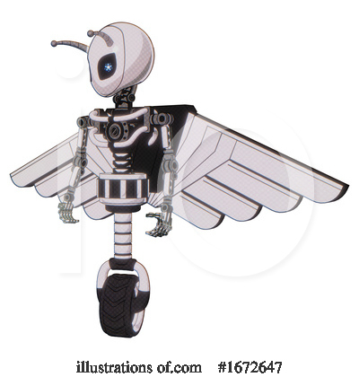 Royalty-Free (RF) Robot Clipart Illustration by Leo Blanchette - Stock Sample #1672647
