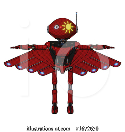 Royalty-Free (RF) Robot Clipart Illustration by Leo Blanchette - Stock Sample #1672650