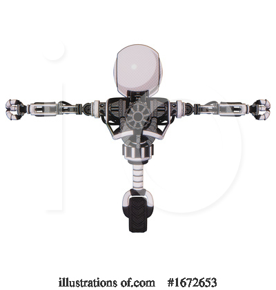 Royalty-Free (RF) Robot Clipart Illustration by Leo Blanchette - Stock Sample #1672653