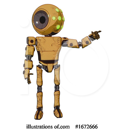 Royalty-Free (RF) Robot Clipart Illustration by Leo Blanchette - Stock Sample #1672666
