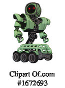 Robot Clipart #1672693 by Leo Blanchette
