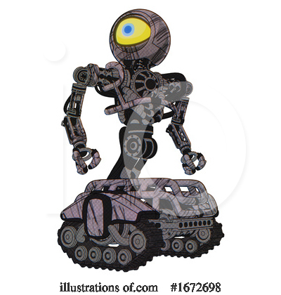 Royalty-Free (RF) Robot Clipart Illustration by Leo Blanchette - Stock Sample #1672698