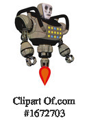 Robot Clipart #1672703 by Leo Blanchette
