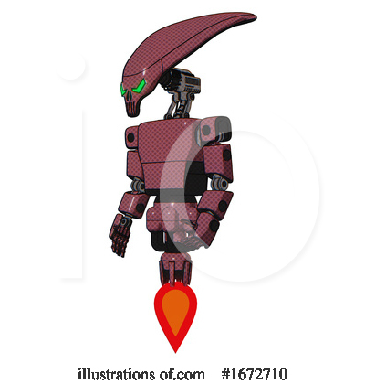 Royalty-Free (RF) Robot Clipart Illustration by Leo Blanchette - Stock Sample #1672710