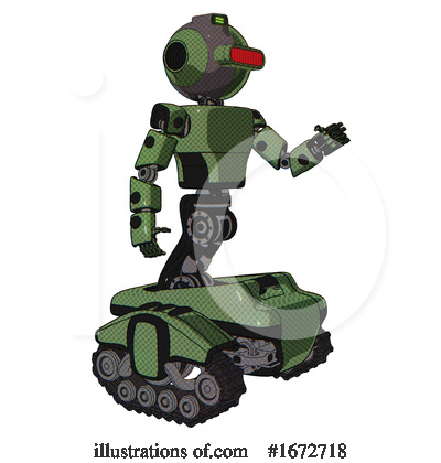 Royalty-Free (RF) Robot Clipart Illustration by Leo Blanchette - Stock Sample #1672718