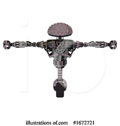 Royalty-Free (RF) Robot Clipart Illustration by Leo Blanchette - Stock Sample #1672721