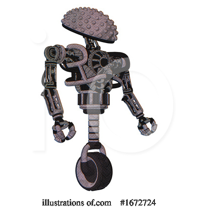 Royalty-Free (RF) Robot Clipart Illustration by Leo Blanchette - Stock Sample #1672724