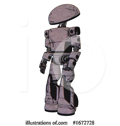 Royalty-Free (RF) Robot Clipart Illustration by Leo Blanchette - Stock Sample #1672728