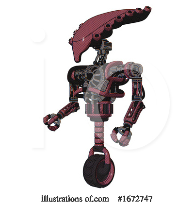 Royalty-Free (RF) Robot Clipart Illustration by Leo Blanchette - Stock Sample #1672747