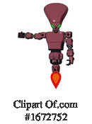 Robot Clipart #1672752 by Leo Blanchette