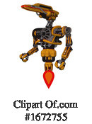 Robot Clipart #1672755 by Leo Blanchette