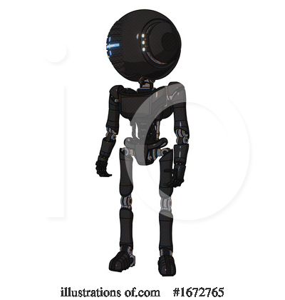 Royalty-Free (RF) Robot Clipart Illustration by Leo Blanchette - Stock Sample #1672765