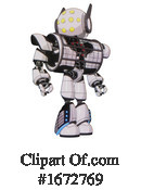 Robot Clipart #1672769 by Leo Blanchette