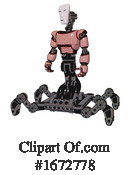 Robot Clipart #1672778 by Leo Blanchette