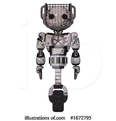 Royalty-Free (RF) Robot Clipart Illustration by Leo Blanchette - Stock Sample #1672795