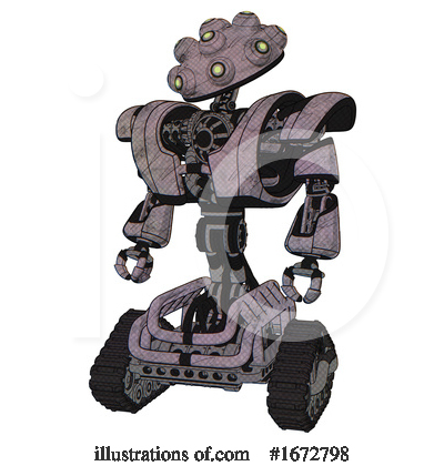 Royalty-Free (RF) Robot Clipart Illustration by Leo Blanchette - Stock Sample #1672798