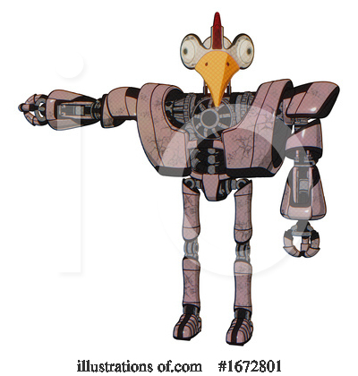 Royalty-Free (RF) Robot Clipart Illustration by Leo Blanchette - Stock Sample #1672801