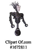 Robot Clipart #1672811 by Leo Blanchette