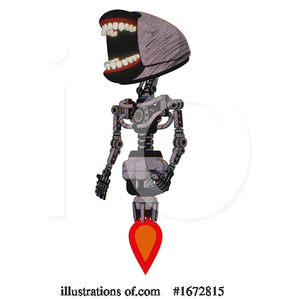 Royalty-Free (RF) Robot Clipart Illustration by Leo Blanchette - Stock Sample #1672815