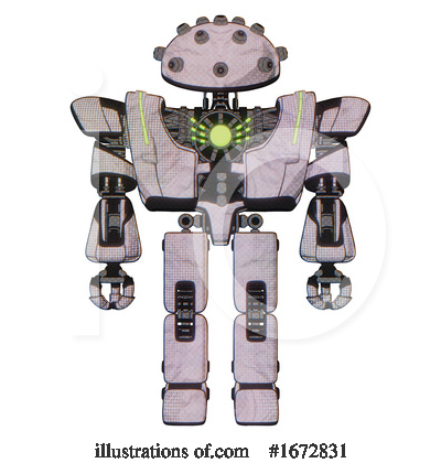 Royalty-Free (RF) Robot Clipart Illustration by Leo Blanchette - Stock Sample #1672831