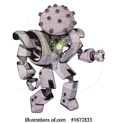 Royalty-Free (RF) Robot Clipart Illustration by Leo Blanchette - Stock Sample #1672833
