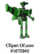 Robot Clipart #1672840 by Leo Blanchette