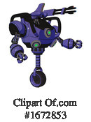 Robot Clipart #1672853 by Leo Blanchette