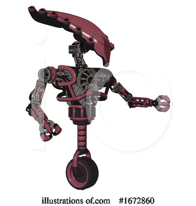 Royalty-Free (RF) Robot Clipart Illustration by Leo Blanchette - Stock Sample #1672860