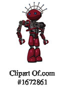 Robot Clipart #1672861 by Leo Blanchette