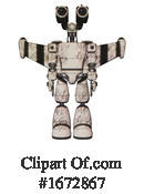 Robot Clipart #1672867 by Leo Blanchette