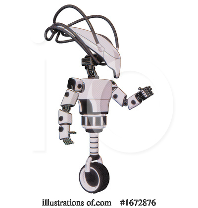 Royalty-Free (RF) Robot Clipart Illustration by Leo Blanchette - Stock Sample #1672876