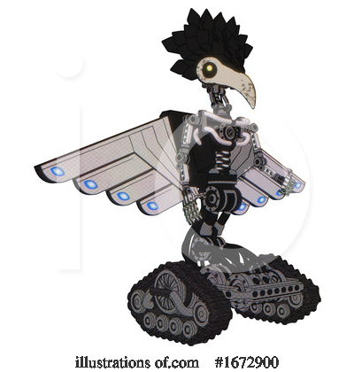Royalty-Free (RF) Robot Clipart Illustration by Leo Blanchette - Stock Sample #1672900
