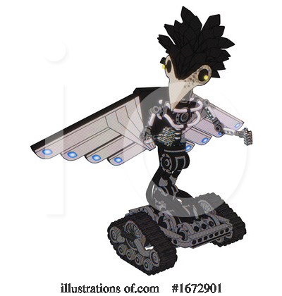 Royalty-Free (RF) Robot Clipart Illustration by Leo Blanchette - Stock Sample #1672901