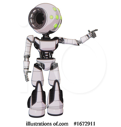 Royalty-Free (RF) Robot Clipart Illustration by Leo Blanchette - Stock Sample #1672911