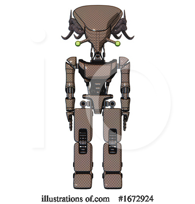 Royalty-Free (RF) Robot Clipart Illustration by Leo Blanchette - Stock Sample #1672924